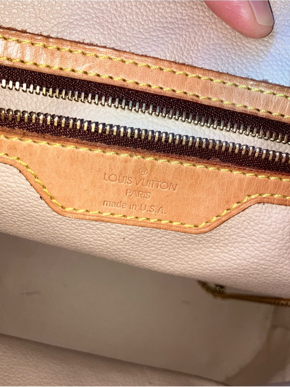 Louis Vuitton Monogram Bucket Bag in Brown and Tan - Picture 10 of 16